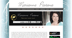 Desktop Screenshot of mariannepestana.com